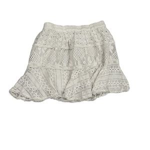 LoveShackFancy mini women’s skirt